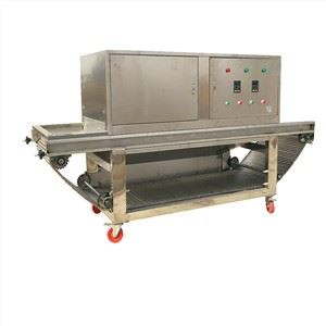 Máquina descascadora de cebola tipo corrente