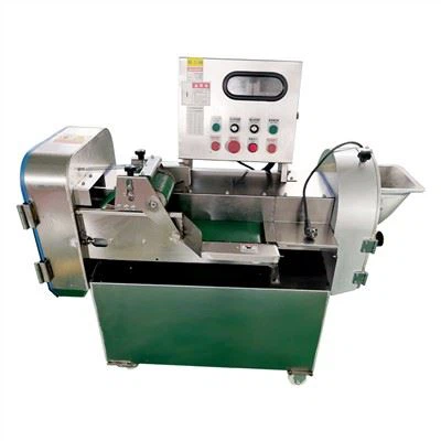 Máquina de corte de melão de cabeça dupla