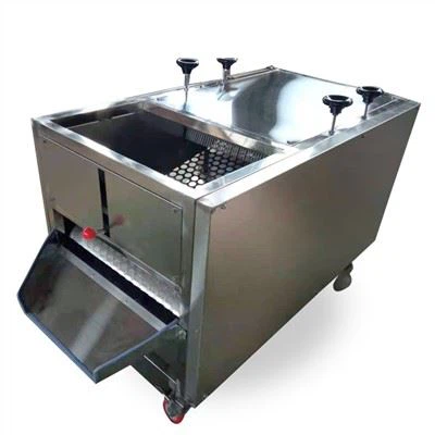 Máquina de corte de haste de cogumelo