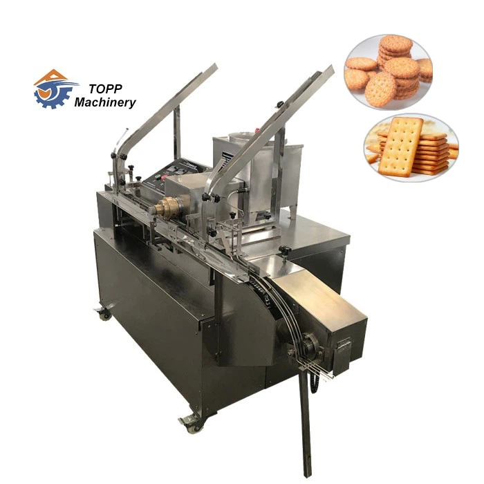 Máquina comercial de sanduíche de biscoito
