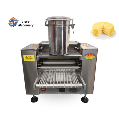 Máquina automática de bolo crepe