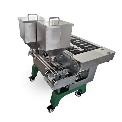 Máquina automática de bolo com recheio coreano