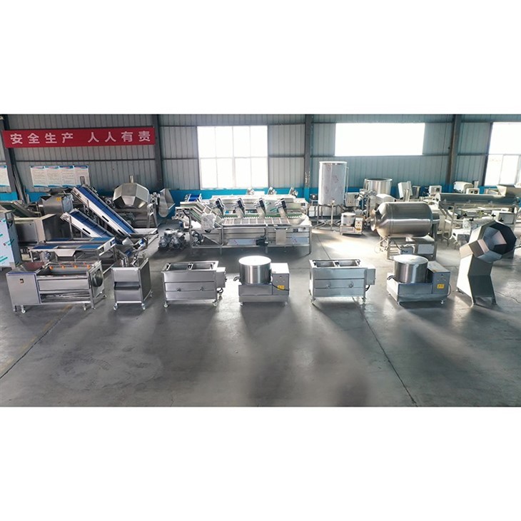 Semi-automatic Potato Chips Production Line