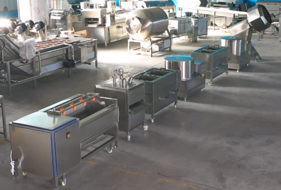 Semi-automatic Potato Chips Production Line