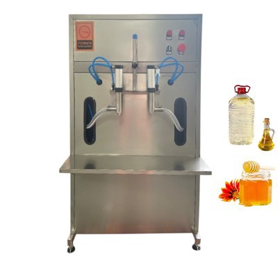 Máquina de enchimento de detergente líquido de 2 cabeças