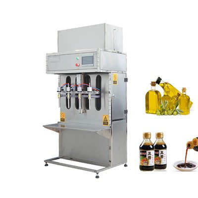 Máquina de enchimento líquida automática de 4 cabeças