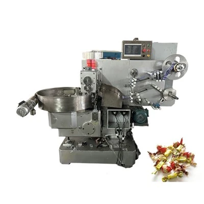 Máquina de embalagem de doces com torção dupla