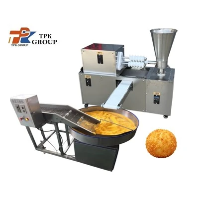 Máquina de empanar bolas de massa