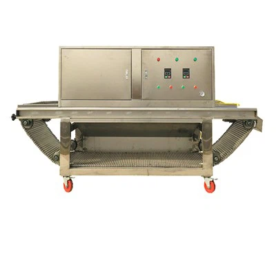 Máquina descascadora de cebola tipo corrente grande